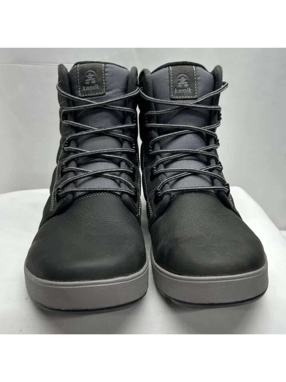 Alpine Design Kamik Men's  Black Vibram Sole Waterproof Winter Boots Size 12